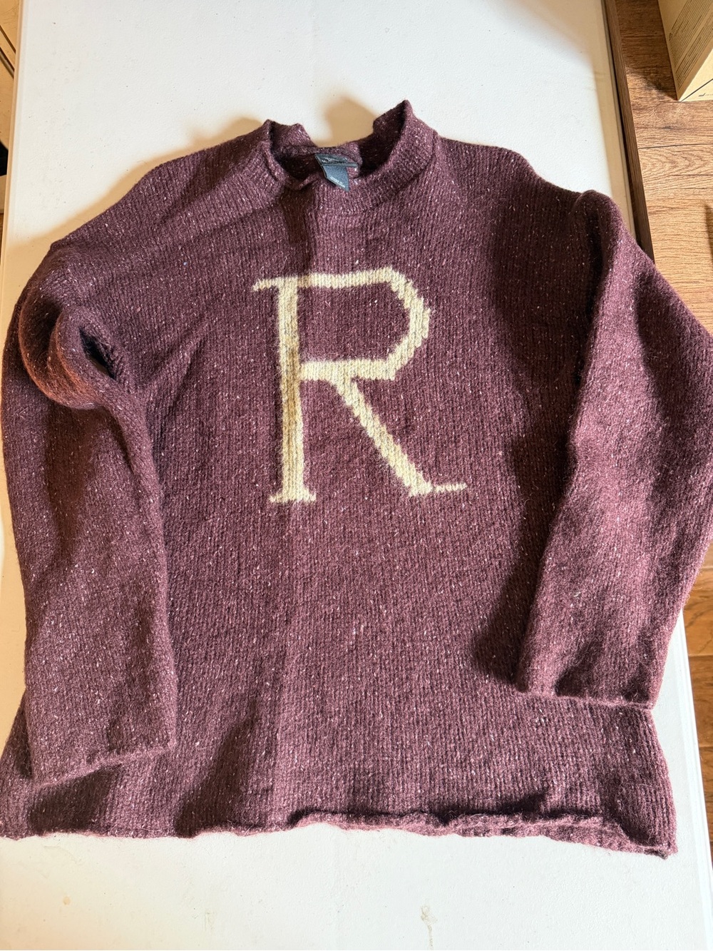 Universal Studios HP Ron Wool Sweater Jumper Christmas Wool